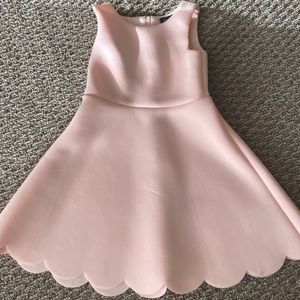 Pink Zunie girls formal dress